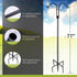 XDW-GIFTS Double Shepherds Hooks, 2-Pack Heavy Duty Garden Poles for Hanging Bird Feeders and Lanterns