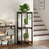 3 (3 Plant Stand Indoor Corner Tall Tier Metal Modern Flower Storage Plant Shelf Holder for Living Room Balcony