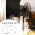 GANAZONO 2pcs Electric Fan Grille Retaining Ring, Plastic Binding Hoop for 14in/16in Table Fans