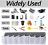 RV Shoe Storage for Bedside - 16 Extra Large Pocket Wall Mounted Entryway Shoes Rack, 2 Pack