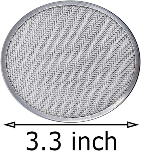 304 Stainless Steel Sprouting Lids - 6 Pcs for Wide Mouth Mason Jars, Making Organic Sprout Seeds