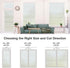 Coavas Window Privacy Film: Frosted Glass Decorative Window Clings, Opaque Static Cling, Heat Insulation, Sun Blocking