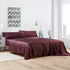 YnM Cooling Pillowcase 2 Pack, King Size (21''x40''), Burgundy