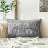 Emvency Throw Pillow Cover, Rustic Gray Follow Your Dreams Decorative Pillow Case, 20x30 Inch Queen Size Cushion