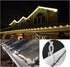 Christmas Light Clips, Holiday Light Hanging Clips, All in One Clip for C7 C9, Gutter Hooks for Outdoor Roof (100 Pack)
