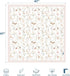 6 47" 47" GRSSDER Muslin Cotton Quilt Blanket - Silky Soft and Breathable Baby Blanket Quilt, Oversized Muslin Blankets
