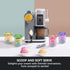 4 Pack, 16oz NC700 13-in-1 Omnikit for Ninja Swirl by Creami Pints and Lids - Cups Compatible with Series Swirl Ice
