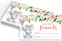 Yuzioey Pink Elephant Baby Shower Game, Guess How Many Peanuts, 50 Cards and Matching Sign