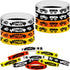 CupaPlay 24PCS Monster Truck Theme Rubber Silicone Wristbands for Birthday Party Favors, Supplies Decorations
