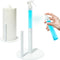 Josef Mention Trading 2-in-1 Stainless Steel Paper Towel Holder with Spray Bottle | White |