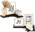 Espresso Floating Corner Shelves - L-Shape Wall Mounted Display for Home D cor