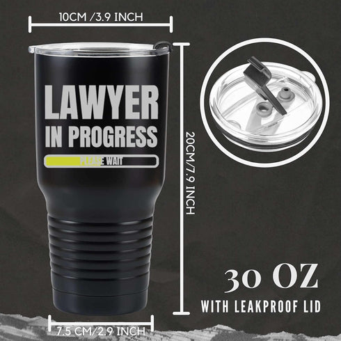 Onebttl Stainless Steel Tumbler 30 OZ - Perfect Lawyer Gifts for Men & Law School Students, Ideal for Birthdays