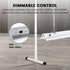 2 iPower Feet LED Grow Light Stand Natural White Full Spectrum for Indoor Plant Starting Seeds and Propagating