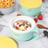 2PCs Silicone Lids for Dash My Mug Ice Cream Maker, Silicone Bowl Covers for Dash Ice Cream Maker Mug, Food Storage