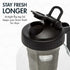 Primula Mason Jar Cold Brew Iced Coffee Maker, Stainless Steel Filter, 2-Quart, Black, Dishwasher Safe