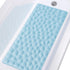 OTHWAY Non-Slip Bathtub Mat - Soft Rubber Bathroom Bathmat with Strong Suction Cups (Lake Blue, 16x31.5 inch)