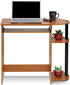 Furinno Simplistic Easy Assembly Computer Desk with Keyboard Tray, Light Cherry/Black
