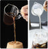 150ml Glass Measuring Cup, Double Spouts Heat-Resistant Handle for Bar Party Wine Milk Coffee