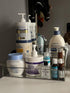 Clear Organizing Trays, Silver Mirror Tray for Room Decor, Exquisite Makeup, Jewelry, Vanity, Bathroom Storage Organizer