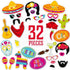Fiesta Photo Booth Props by PartyGraphix - Perfect Mexican Decor for Fiesta Party Decorations