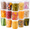 AOZITA 40 Sets 32 oz Plastic Deli Food Containers with Lids, Airtight for Freezer, Dishwasher, Microwave, Soup Storage