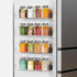 4 Pack Acrylic Spice Racks for Refrigerator and Oven, Magnetic Fridge Organizers