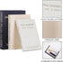 AevrBlos Set 3 Linen Decorative Books, of Linen Faux Boxes Enhance Your Coffee Table, Bookshelf or Mantle Decor