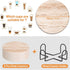 Acejoz Set 6, 4 Inches Drink Coasters of Absorbent Coaster for Coffee Table Decor, Marble Style Ceramic Coaster