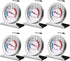 6PCS Large Dial Refrigerator Freezer Thermometer - Classic Series for Fridge Temperature Cooler