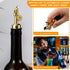 24pc Blulu Olive Oil Spout Stainless Steel Weighted Bulk Self-Closing Bottle Pourers for Wine Syrup Home Bar
