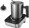 FUNLAVIE 4-in-1 Electric Milk Frother and Steamer, 400ml(13.5oz) Stainless Steel Pitcher with Auto