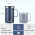 20oz KXIAOCHEN Insulated Coffee Mug with Lid, Stainless Steel Coffee Cup, Double Wall Vacuum Coffee Tumbler