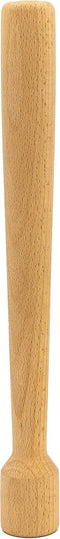 Wood Cocktail Muddler: 12 inch Hardwood Mojito Drink Muddler, Home Bar Tool
