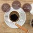 Hemoton 5pcs Stainless Steel Dessert Spoons, Wood Handle Tea Spoons, Ice Cream Cake Tasting Spoon, Dinner Spoon for