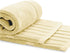 White Classic Luxury Bath Mat Set - 2 Pack Absorbent Cotton Hotel Spa Shower/Bathtub Mats 22"x34" | Beige