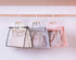 Vercord Clear PVC Handbag Dust-Free Cover, Moistureproof Purse Storage Bag with Handle Zipper for Closet Beige XXL