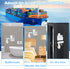 CTTZCKJ 2025- Magnetic Wall-Mounted Toothbrush Holder with Magnetic Hooks for Cruise Cruise Ship Essentials No Drilling