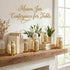 6 6 9.84 30 Layhit Pcs Painted Mason Jars Colored Painted Mason Jars Centerpiece for Table with Pcs ft LED Operated