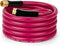 WELLUCK 5/8 in x 25 ft Garden Hose, Heavy Duty Anti Kink Flexible Water Hose for Drinking Water Safe BPA Free