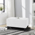 MAXIJIN Velvet Ottoman Cover Rectangular Stretch Square Ottoman Covers Slipcover Rectangle Washable Foot Stool Cover