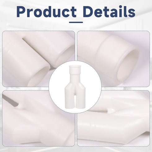 Dishwasher Drain Hose Joiner for Fisher & Paykel Dual Drawer Dishwasher, Replaces 525925, FP-529872 (2PCS)