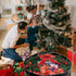 Propik Wreath Storage Bag 24" - Tear Resistant Holiday Container with Heavy Duty Handles and Transparent Card Slot, 24”