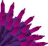 Brite Star 50 Lt Designer Series Mini Lights, Purple, Purple Wire