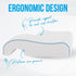 MARS WELLNESS Memory Foam Cuddle Pillow - Ergonomic Anti Pressure Couples Pillow with Arm Hole - Great for Cuddling