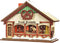Peppermint Twist Pretzel Shop Christmas Tree Ornaments