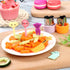Vegetable Cutter Shape Set - Mini Cookie Cutters for Decorating Food, Children's Baking Accessories (20PCS+20Fork)