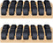 GTI 2pcs Belt Organizer with 7 Compartments, Bamboo Storage Case for Tie and Belt, Closet Organizer for Men and Women
