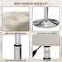 360 ACEQLYT Vanity Stool, High-Density Non-Sagging Foam, Heavy Duty Metal Base Vanity Chair, Height Adjustable Swivel