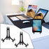 15 Pcs 6 Inch Black Plastic Easels, Stand/Plate Holders for Displaying Pictures, Photos, Artworks, Posters, Small Boards