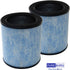 PUREBURG MK03 Replacement Filter for AROEVE MK03 DH-JH03 and POMORON MJ003H Air Purifier, 2-Pack
